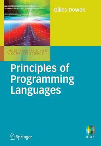 Cover image for Principles of Programming Languages