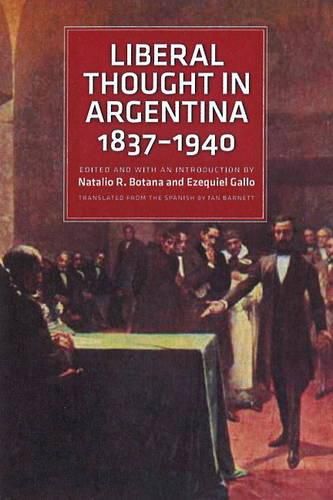 Cover image for Liberal Thought in Argentina, 18371940