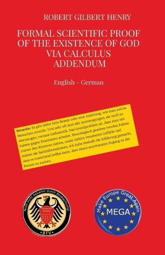 Cover image for Formal Scientific Proof of the Existence of God via Calculus - Addendum