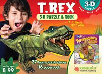 Cover image for T. Rex: 3D Puzzle and Book