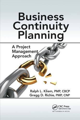 Cover image for Business Continuity Planning: A Project Management Approach