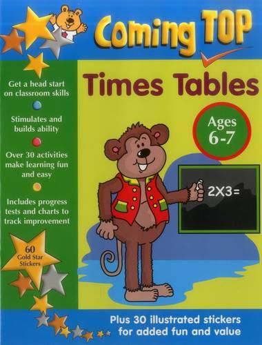 Cover image for Coming Top: Times Tables - Ages 6-7