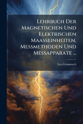 Cover image for Lehrbuch Der Magnetischen Und Elektrischen Maasseinheiten, Messmethoden Und Messapparate ...: Mit 342 in Den Text Gedruckten Holzschnitten Und Vielen Tabellen