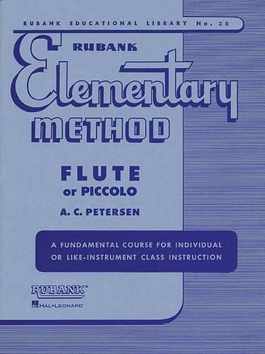 Cover image for Rubank Elementary Method - Flute or Piccolo