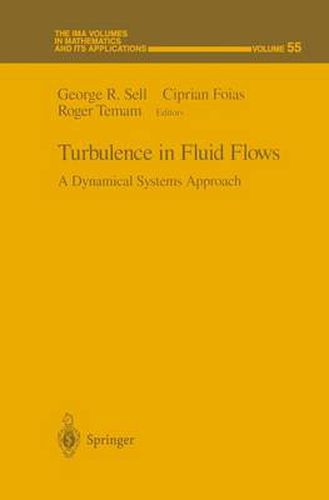 Cover image for Turbulence in Fluid Flows: A Dynamical Systems Approach