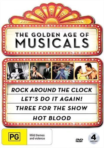 Golden Age Of Musicals Collection Dvd
