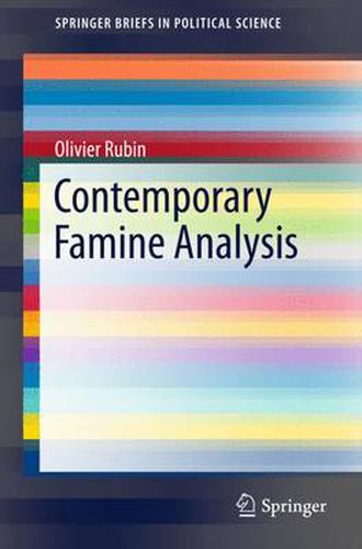 Cover image for Contemporary Famine Analysis