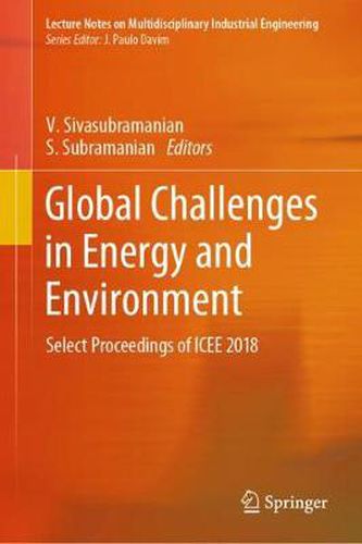 Cover image for Global Challenges in Energy and Environment: Select Proceedings of ICEE 2018