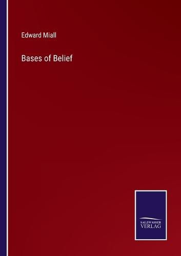 Cover image for Bases of Belief