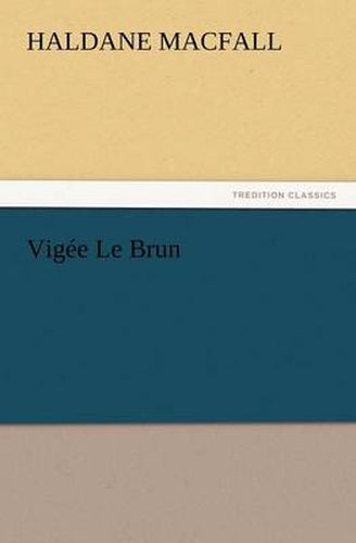 Cover image for Vigee Le Brun