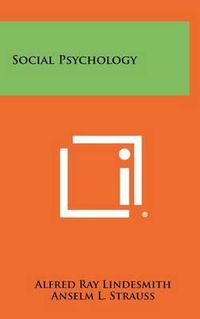 Cover image for Social Psychology