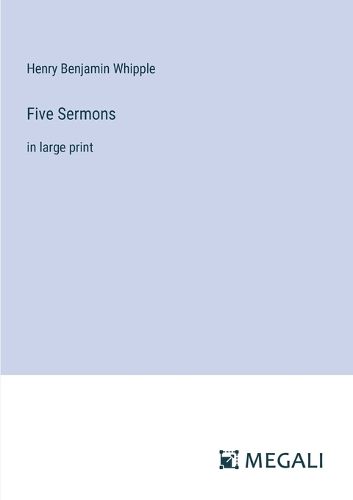 Cover image for Five Sermons