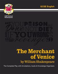 Cover image for The Merchant of Venice - The Complete Play with Annotations, Audio and Knowledge Organisers