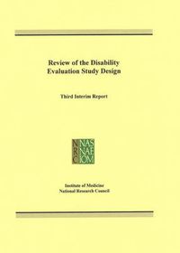 Cover image for Review of the Disability Evaluation Study Design: Third Interim Report