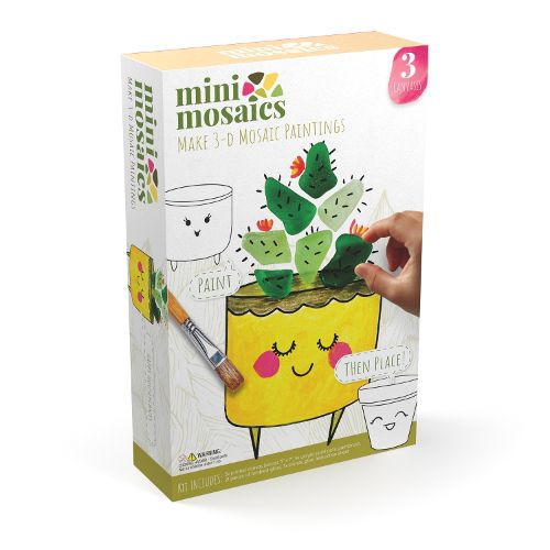 Cover image for Mini Mosaics Happy Houseplants