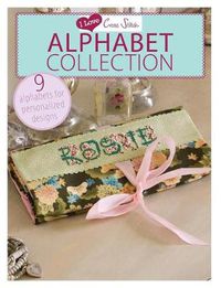 Cover image for I Love Cross Stitch - Alphabet Collection: 9 Alphabets for personalized designs