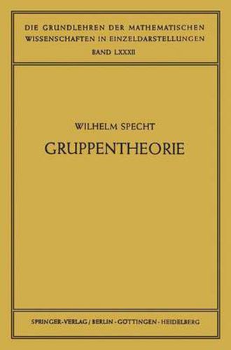 Cover image for Gruppentheorie