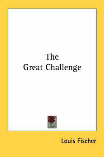 Cover image for The Great Challenge