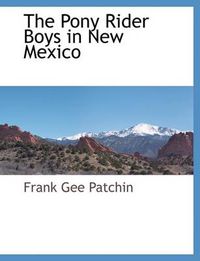 Cover image for The Pony Rider Boys in New Mexico