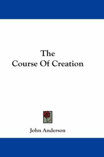 Cover image for The Course of Creation