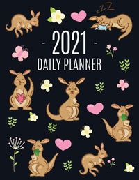 Cover image for Kangaroo Daily Planner 2021