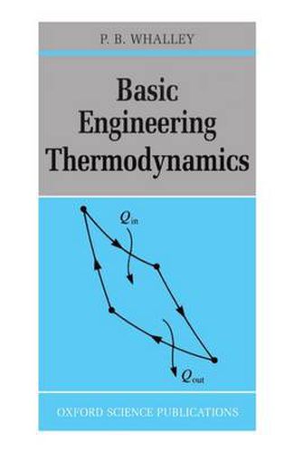 Cover image for Basic Engineering Thermodynamics