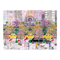 Cover image for Michael Storrings Spring on Park Avenue Jigsaw Puzzle (1000 pieces)