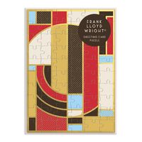 Cover image for Frank Lloyd Wright Hoffman Rug Greeting Card Puzzle