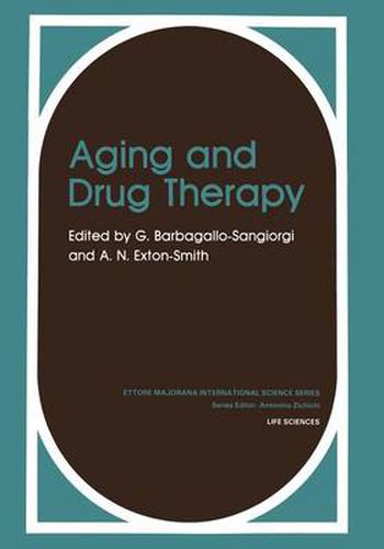 Cover image for Aging and Drug Therapy