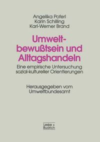 Cover image for Umweltbewusstsein Und Alltagshandeln: Eine Empirische Untersuchung Sozial-Kultureller Orientierungen