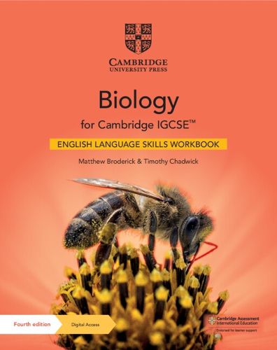 Cover image for Biology for Cambridge IGCSE (TM) English Language Skills Workbook with Digital Access (2 Years)