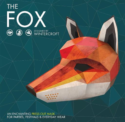 The Fox - Designed by Wintercroft: An enchanting press-out mask for parties and everyday wear