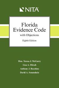 Cover image for Florida Evidence Code with Objections