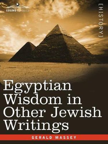 Cover image for Egyptian Wisdom in Other Jewish Writings