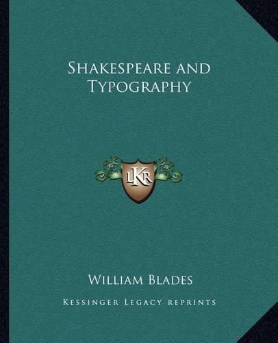 Shakespeare and Typography