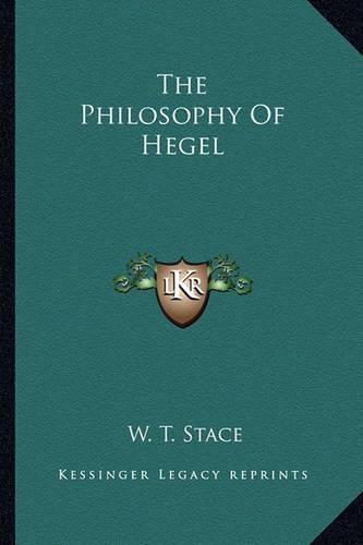 The Philosophy of Hegel