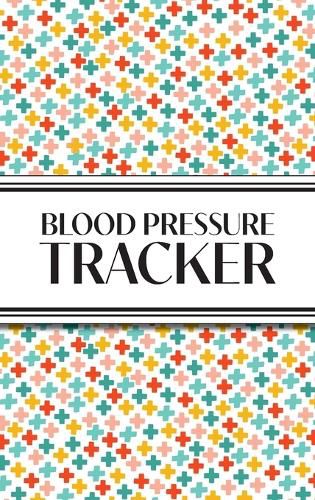 Cover image for 1-Year Blood Pressure Tracker (Multi-Color Health Crosses)