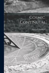 Cover image for Cosmic Continuum