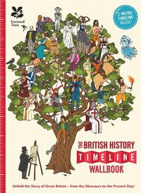 Cover image for The British History Timeline Wallbook