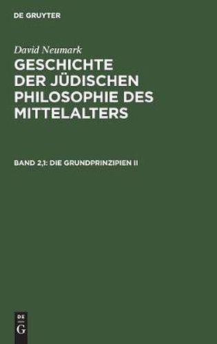 Cover image for Die Grundprinzipien II: Drittes Buch: Attributenlehre, Erste Halfte: Altertum