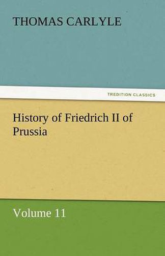 Cover image for History of Friedrich II of Prussia