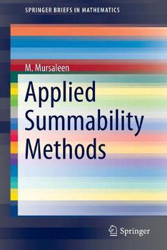 Cover image for Applied Summability Methods