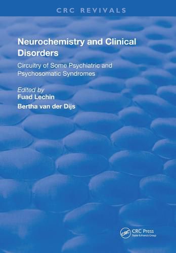 Cover image for Neurochemistry & Clinical Disorders