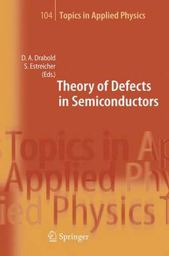 Cover image for Theory of Defects in Semiconductors