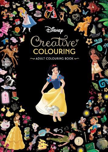 Cover image for Creative Colouring: Adult Colouring Book (Disney)