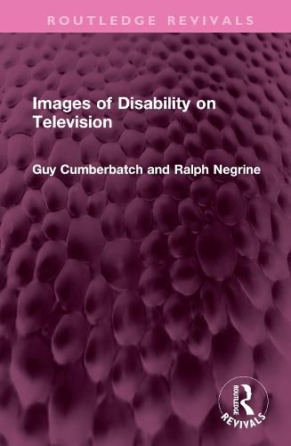 Cover image for Images of Disability on Television