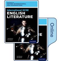 Cover image for International GCSE English Literature for Oxford International AQA Examinations: Print & Online Textbook Pack