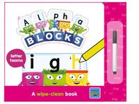 Cover image for Alphablocks Letter Teams: A Wipe-Clean Book