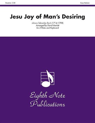 Cover image for Jesu Joy of Man's Desiring