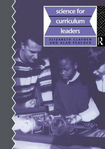 Cover image for Science for Curriculum Leaders
